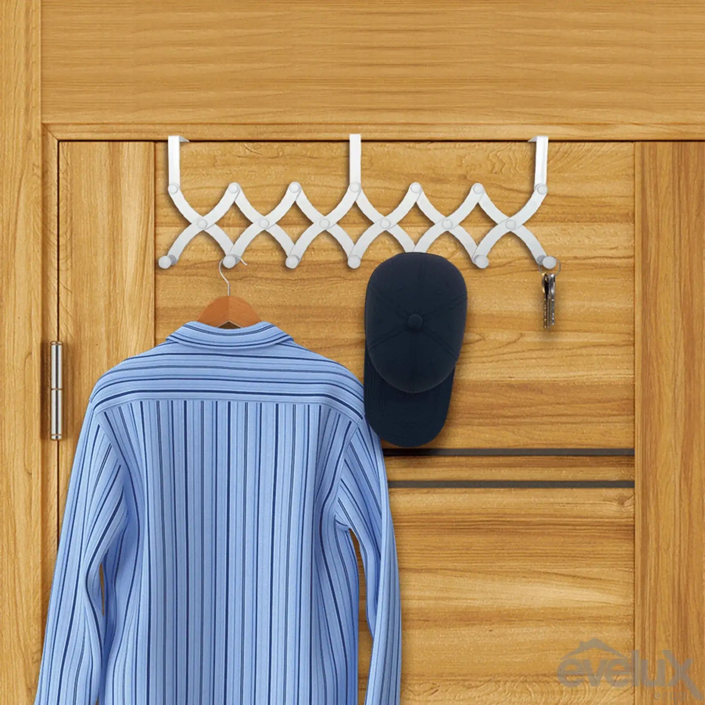 Perilla 24007 Crochet arrière de porte d'accordéon