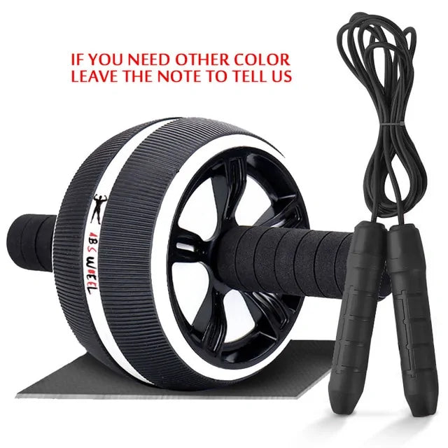 Ensemble 2-en-1 Ab Roller et corde à sauter