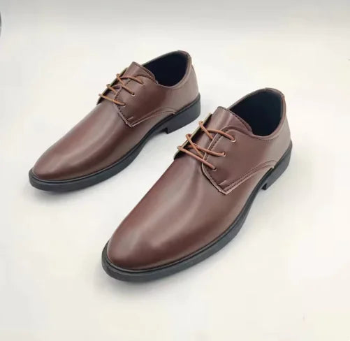 Oxfords classiques en cuir pour hommes : chaussures habillées formelles de style britannique