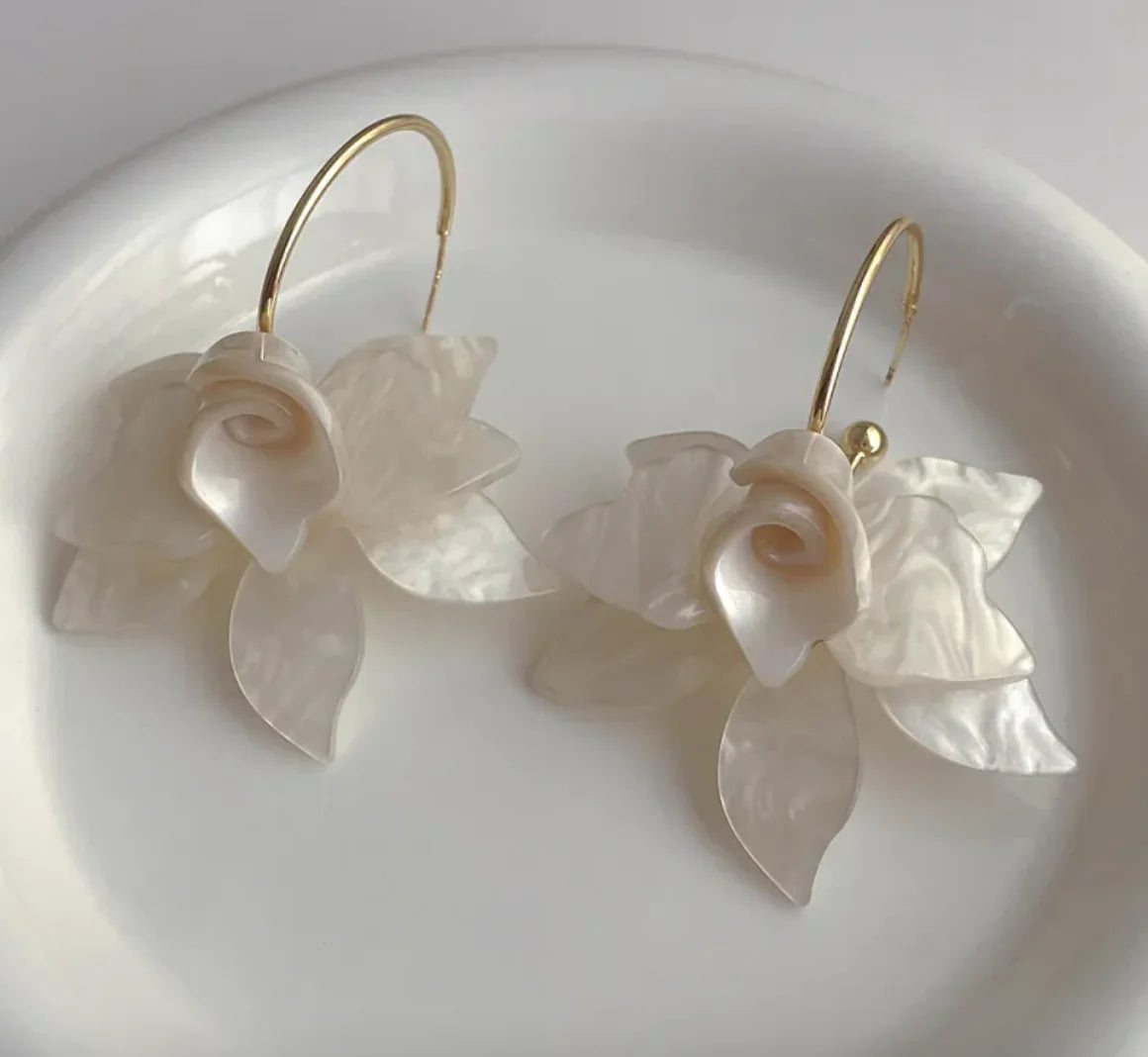 Boucles d'oreilles élégantes de luxe de haute qualité