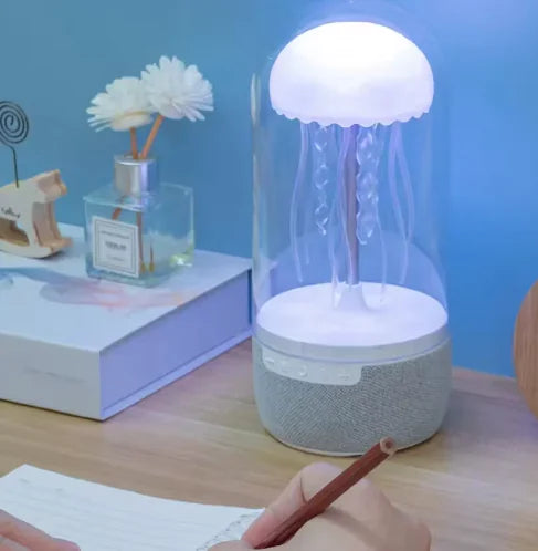 Haut-parleur Bluetooth de méduse colorée
