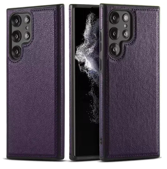 Étui de téléphone en cuir PU EliteGuard