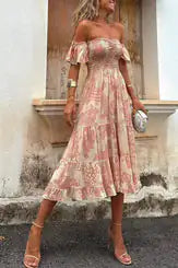 Robe de gâteau en or rose