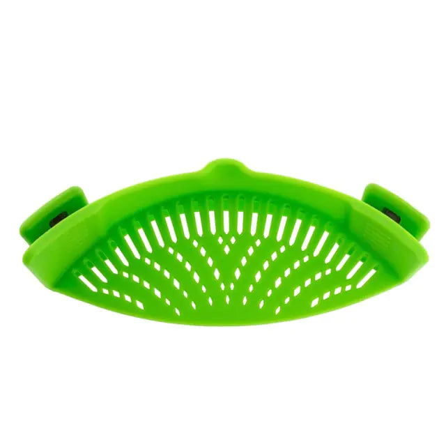 Passoire universelle en silicone à clip