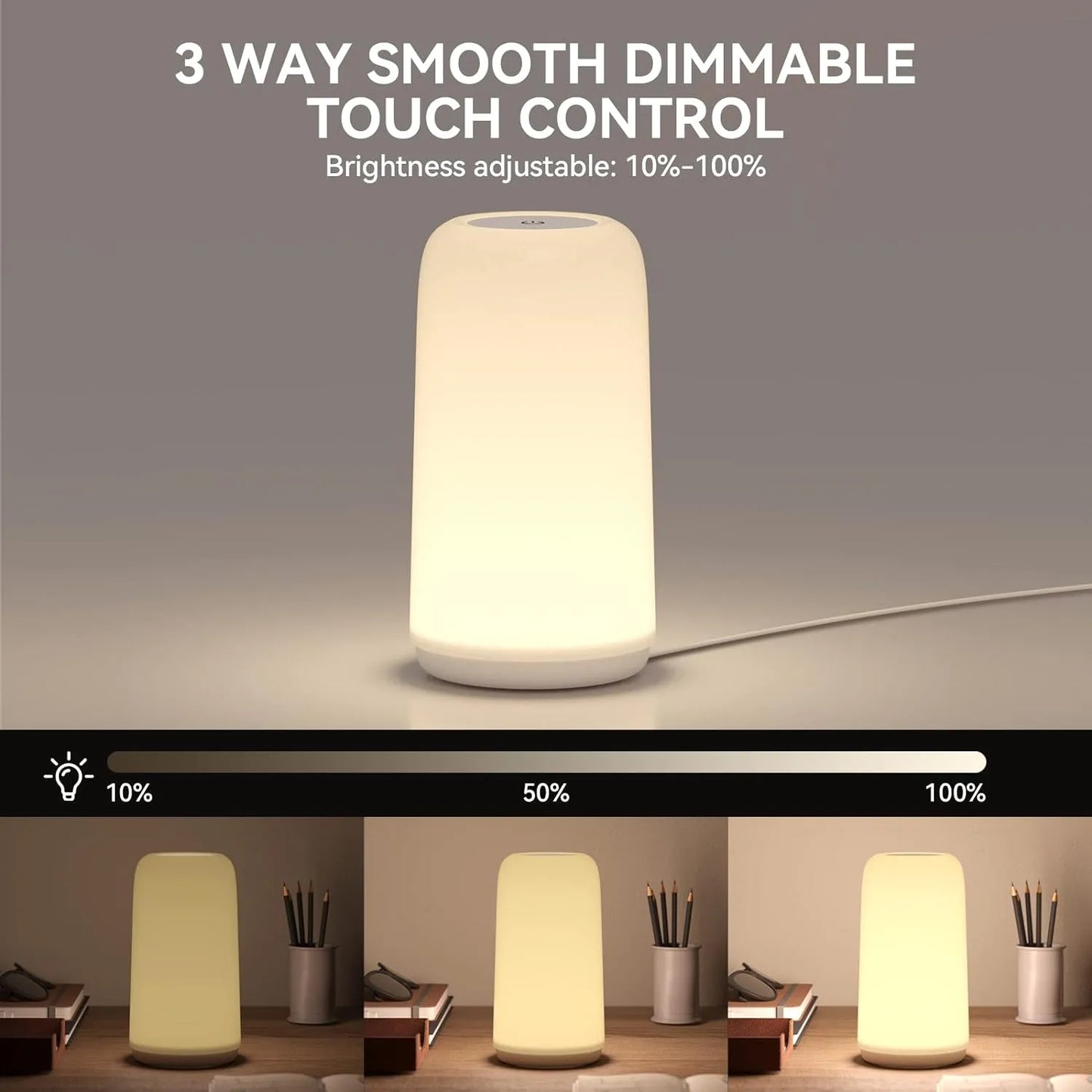 Petite lampe dimmable.