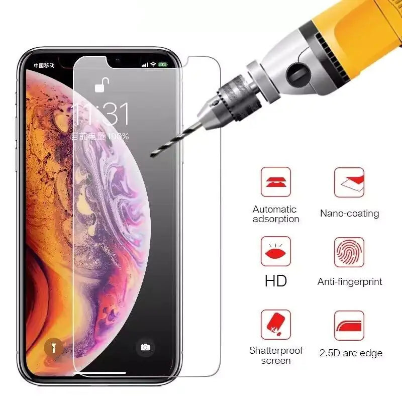 3x Housse De Film De Protection D'écran En Verre Trempé Pour iPhone 11 HD Clear