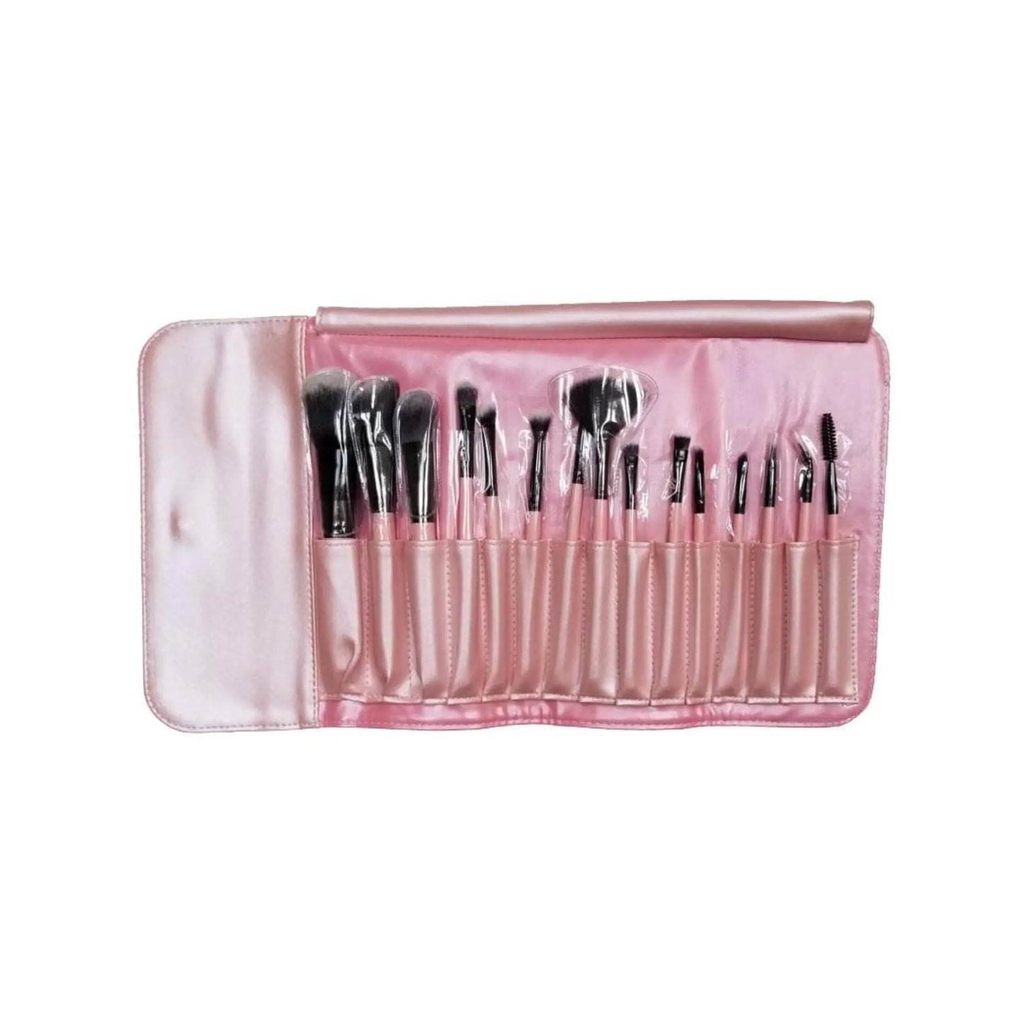 Ensemble de 15 pinceaux de maquillage synthétiques professionnels