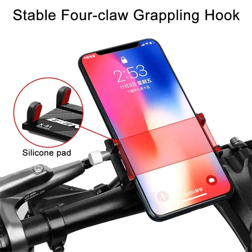 Guidon de support de vélo de moto en aluminium pour téléphone portable GPS US