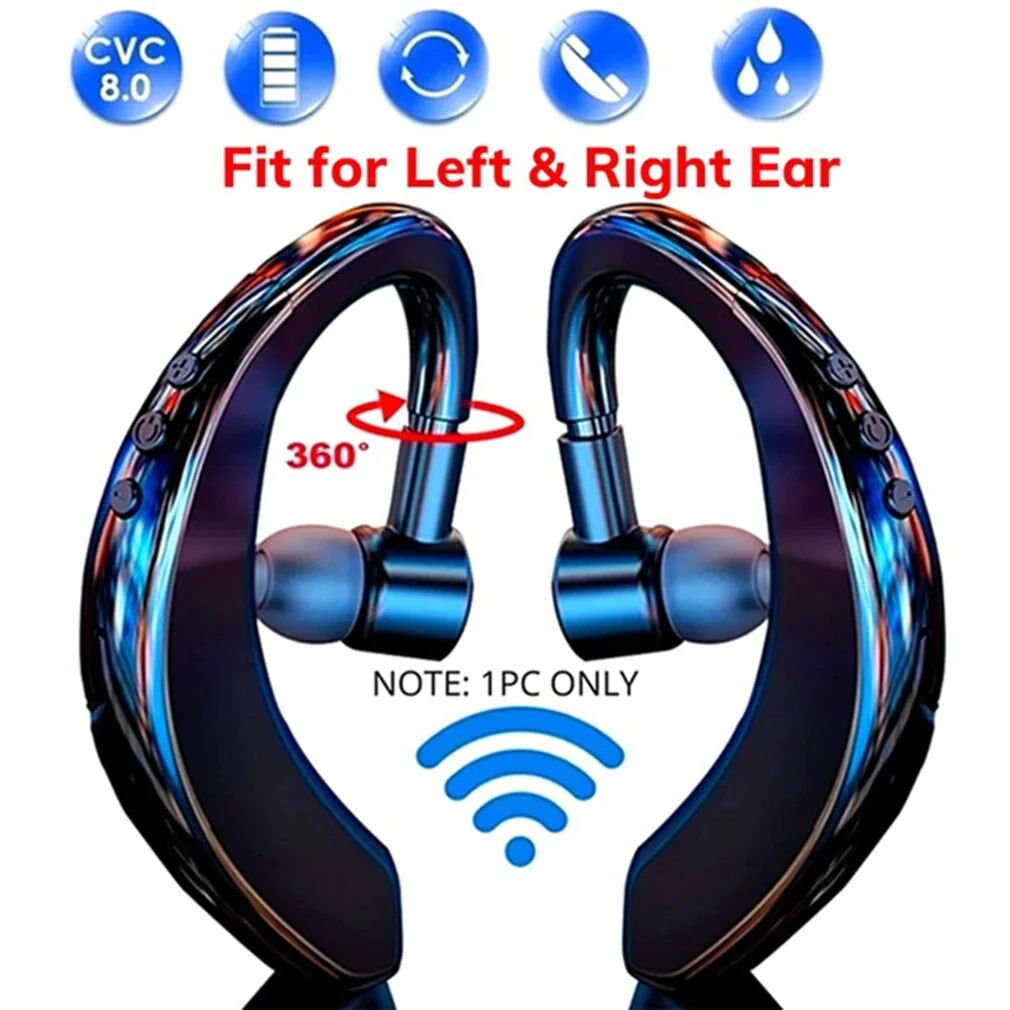 Casque d'écoute sans fil Bluetooth 5.0 Casque de conduite de camionneur Réduction du bruit