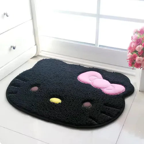 Tapis de sol Kawaii Kitty à séchage rapide