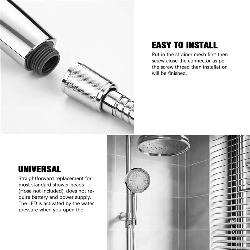 Allumez La Douche À LED