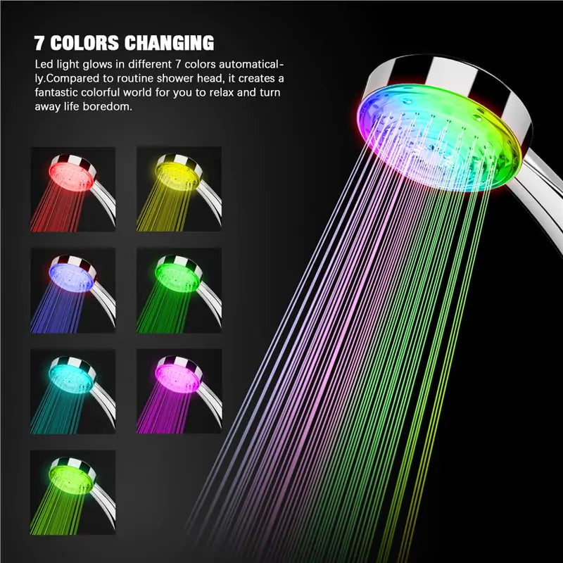 Allumez La Douche À LED