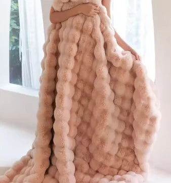 Couverture en peluche épaisse