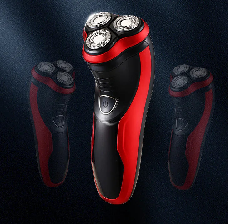Rasoir rotatif étanche pour hommes Rasoir électrique Pop-Up Trimmer Wet Dry Wireless