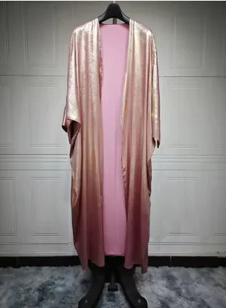 Open Kimono Abaya - Manches courtes