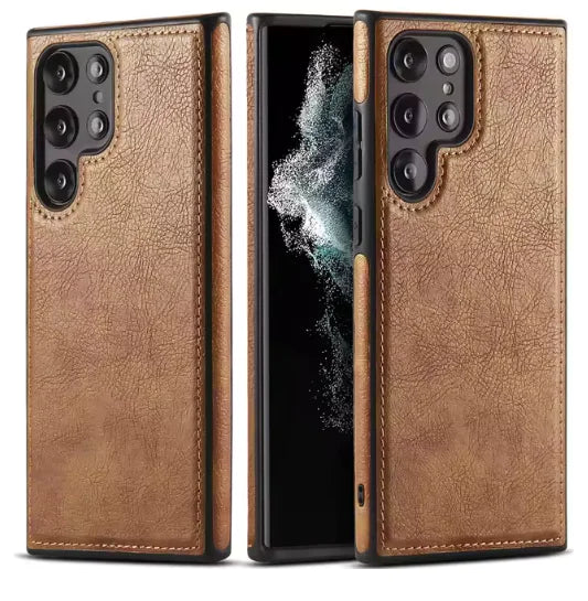 Étui de téléphone en cuir PU EliteGuard