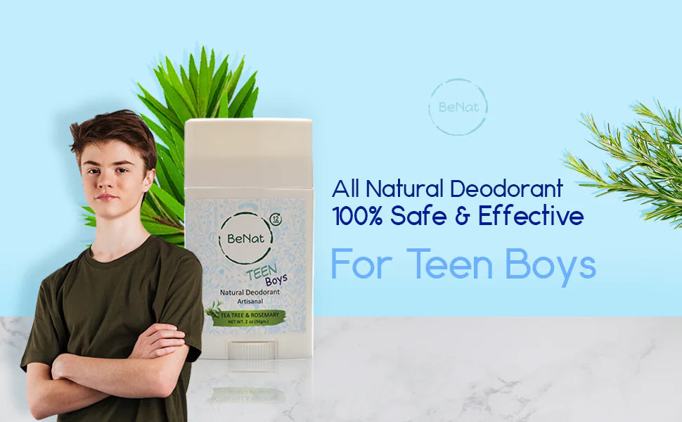 Déodorant entièrement naturel pour enfants et adolescents