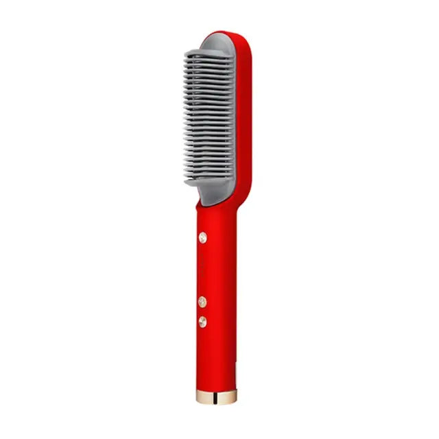 Peigne portable de lissage de la barbe et des cheveux