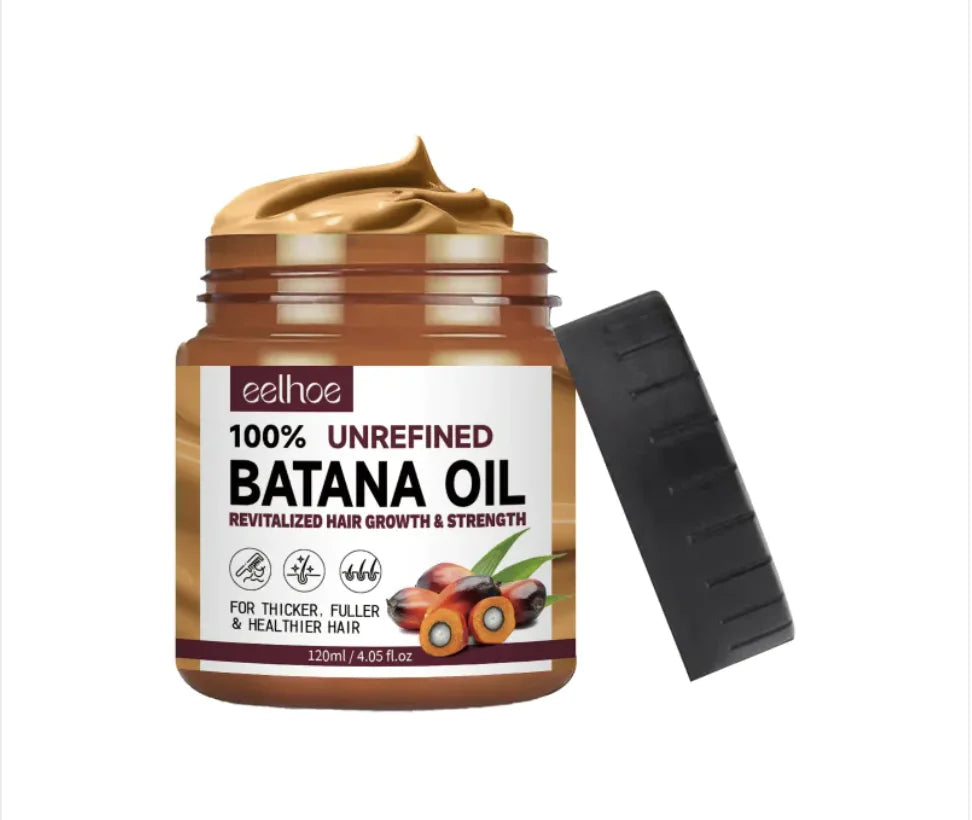 Revitalisant et masque capillaire à l'huile de Batana pour lisser, lisser et réparer les cheveux abîmés