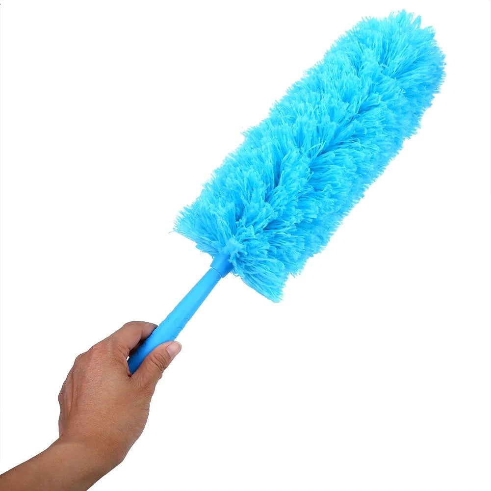 Brosse de nettoyage en microfibre Nettoyant pour poussière Poignée pliable Ventilateur de plafond souple