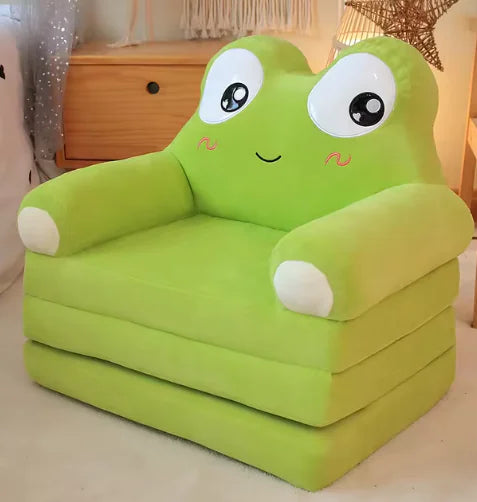 Canapé-lit d'animaux en peluche doux