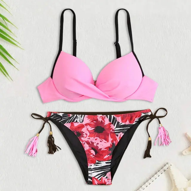 Ensemble de bikini push-up sexy