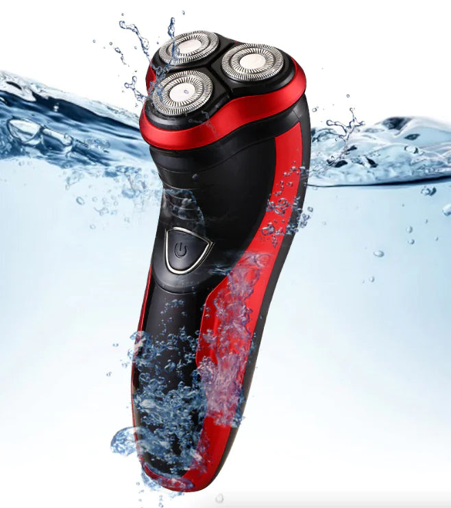 Rasoir rotatif étanche pour hommes Rasoir électrique Pop-Up Trimmer Wet Dry Wireless