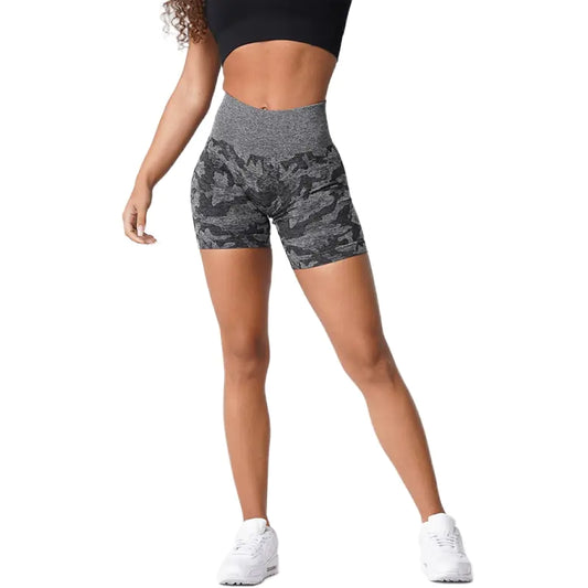 Short sans couture camouflage