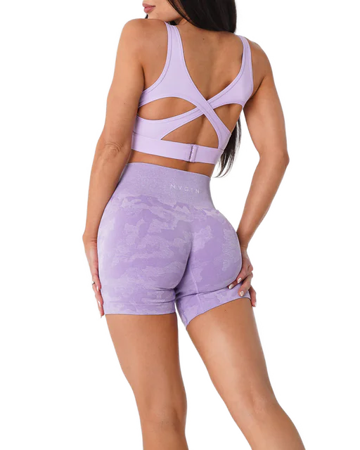 Short sans couture camouflage