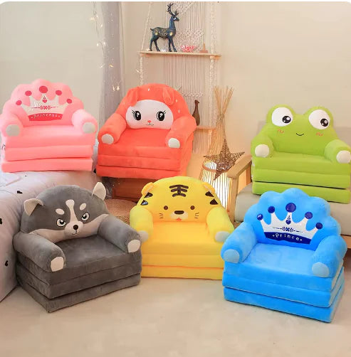 Canapé-lit d'animaux en peluche doux