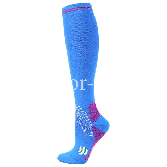 Chaussettes de récupération sportive à compression graduée