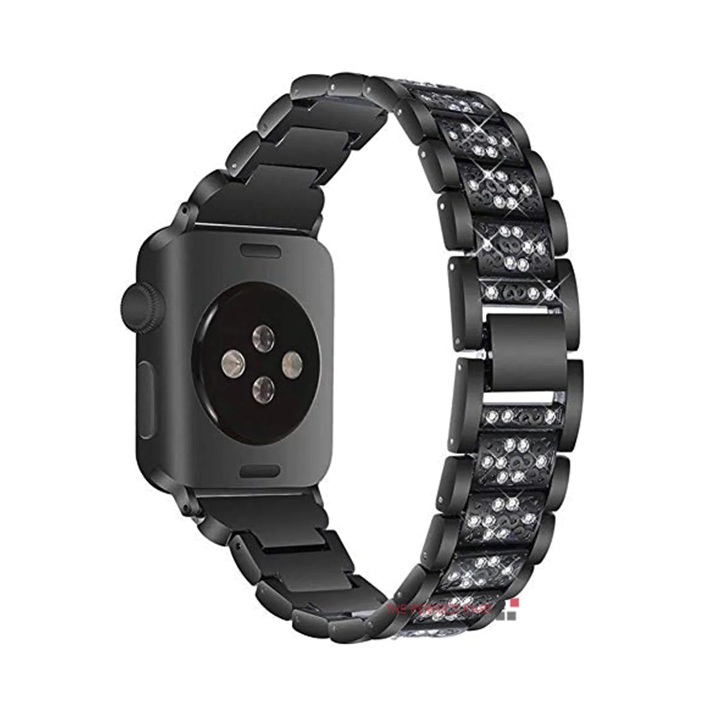 Crystal Bling Band Case iWatch Strap pour Apple Watch Ultra Series 8 7 SE 6 5 4 3