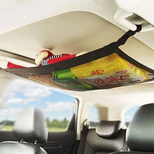Filet de rangement pour plafond de voiture