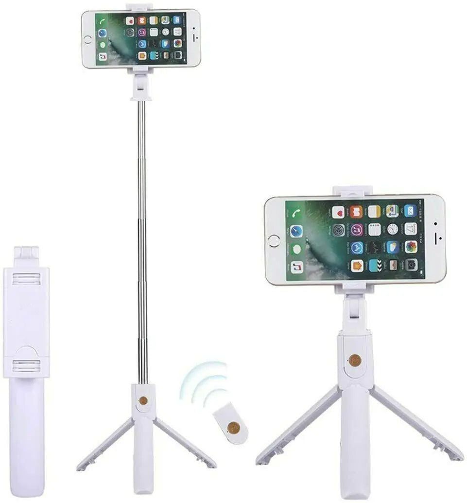 Selfie Stick Trépied Support de bureau à distance Support de téléphone portable pour iPhone Samsung US