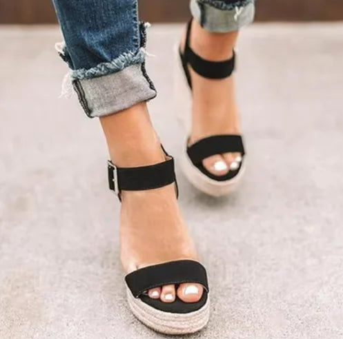 Talons d'été à plateforme pour femmes