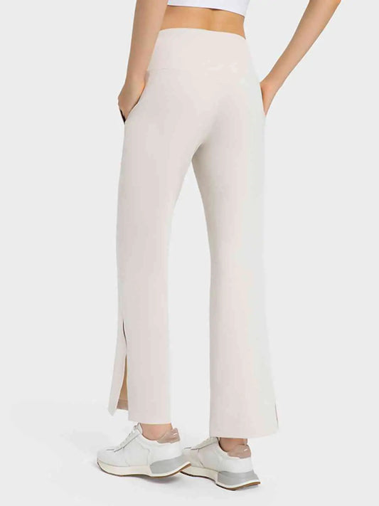 Pantalon de sport à fente