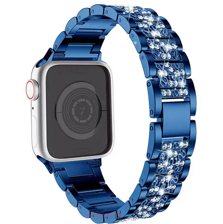 Crystal Bling Band Case iWatch Strap pour Apple Watch Ultra Series 8 7 SE 6 5 4 3