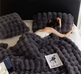 Couverture en peluche épaisse
