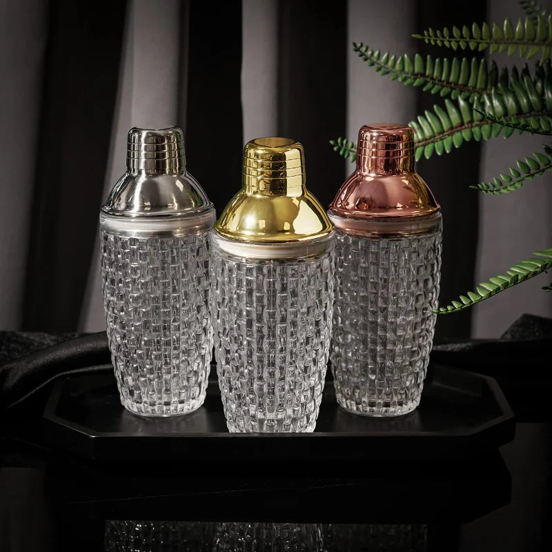Kit de shaker en verre