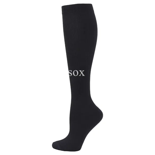 Chaussettes de récupération sportive à compression graduée