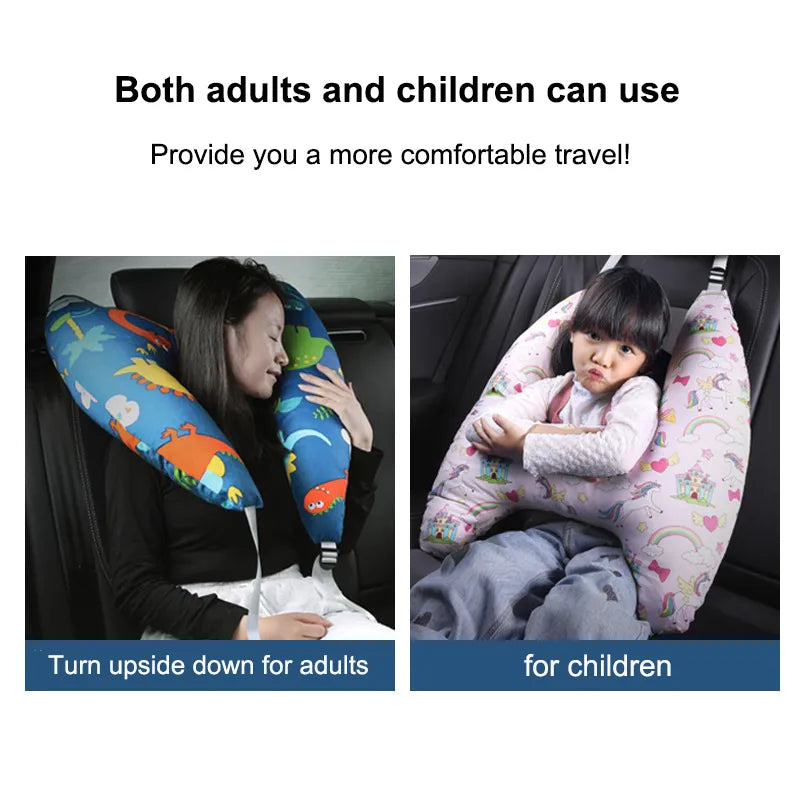 Oreiller de voyage pour animaux pour enfants