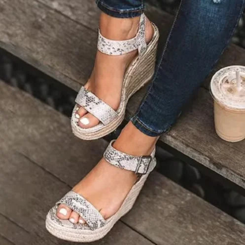 Talons d'été à plateforme pour femmes