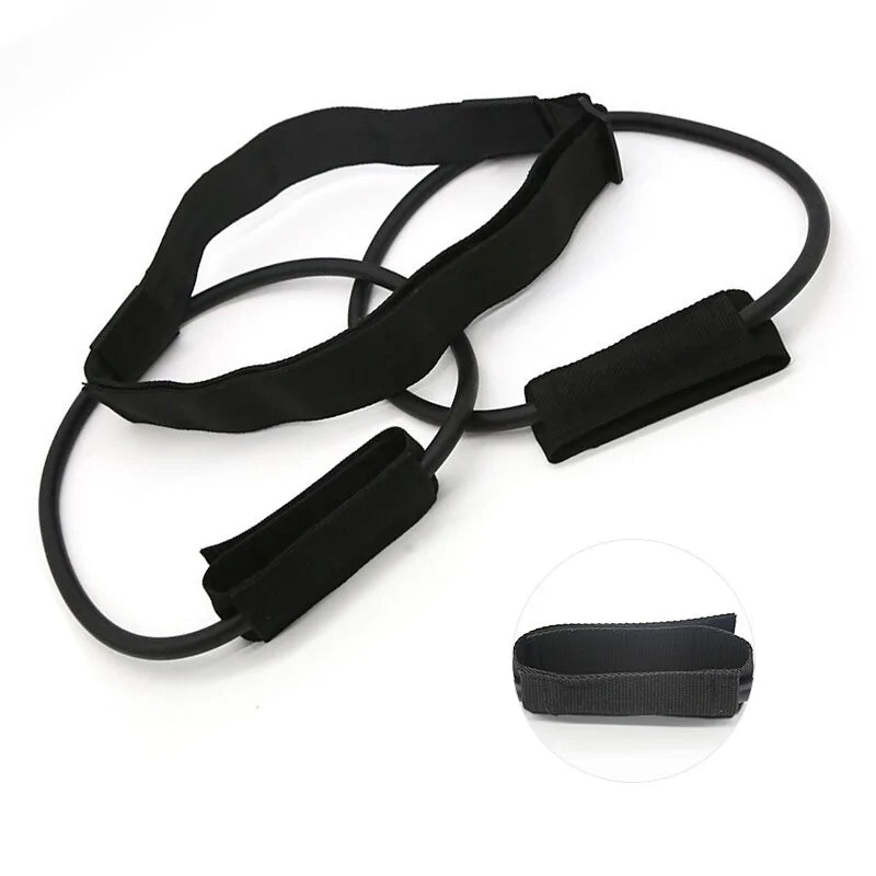 Ensemble de bandes de butin de fitness réglables avec bandes de résistance et ceinture