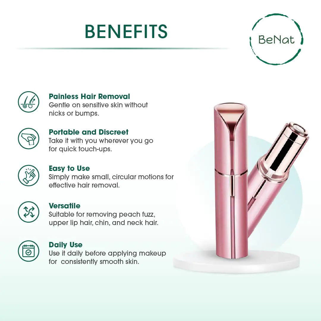 Ensemble rechargeable d'épilations pour le visage et les sourcils - Paquet de 2