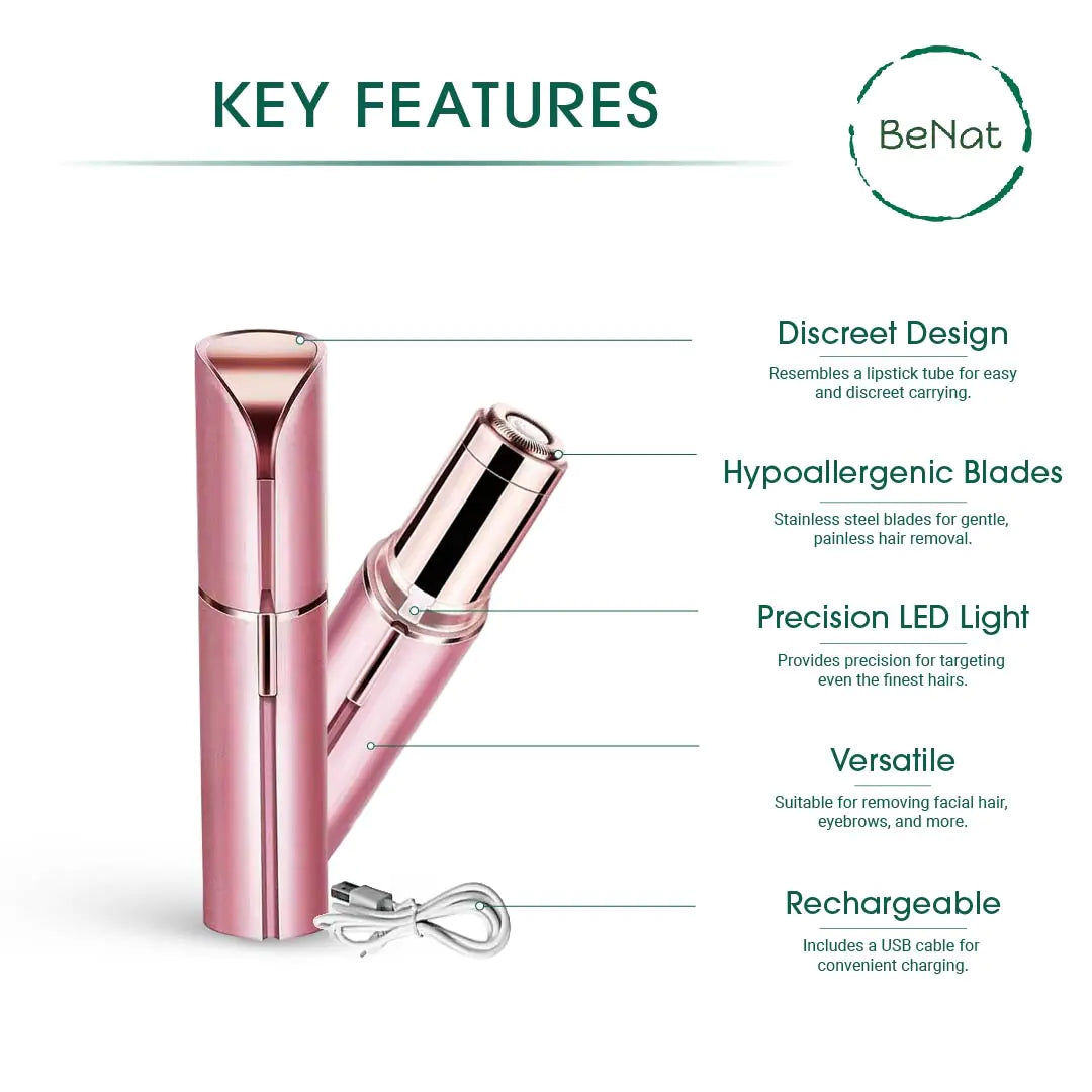 Ensemble rechargeable d'épilations pour le visage et les sourcils - Paquet de 2