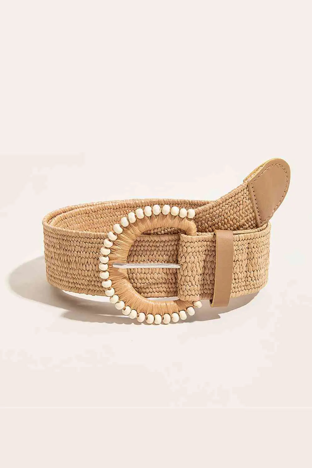Ceinture de tresse de perles-