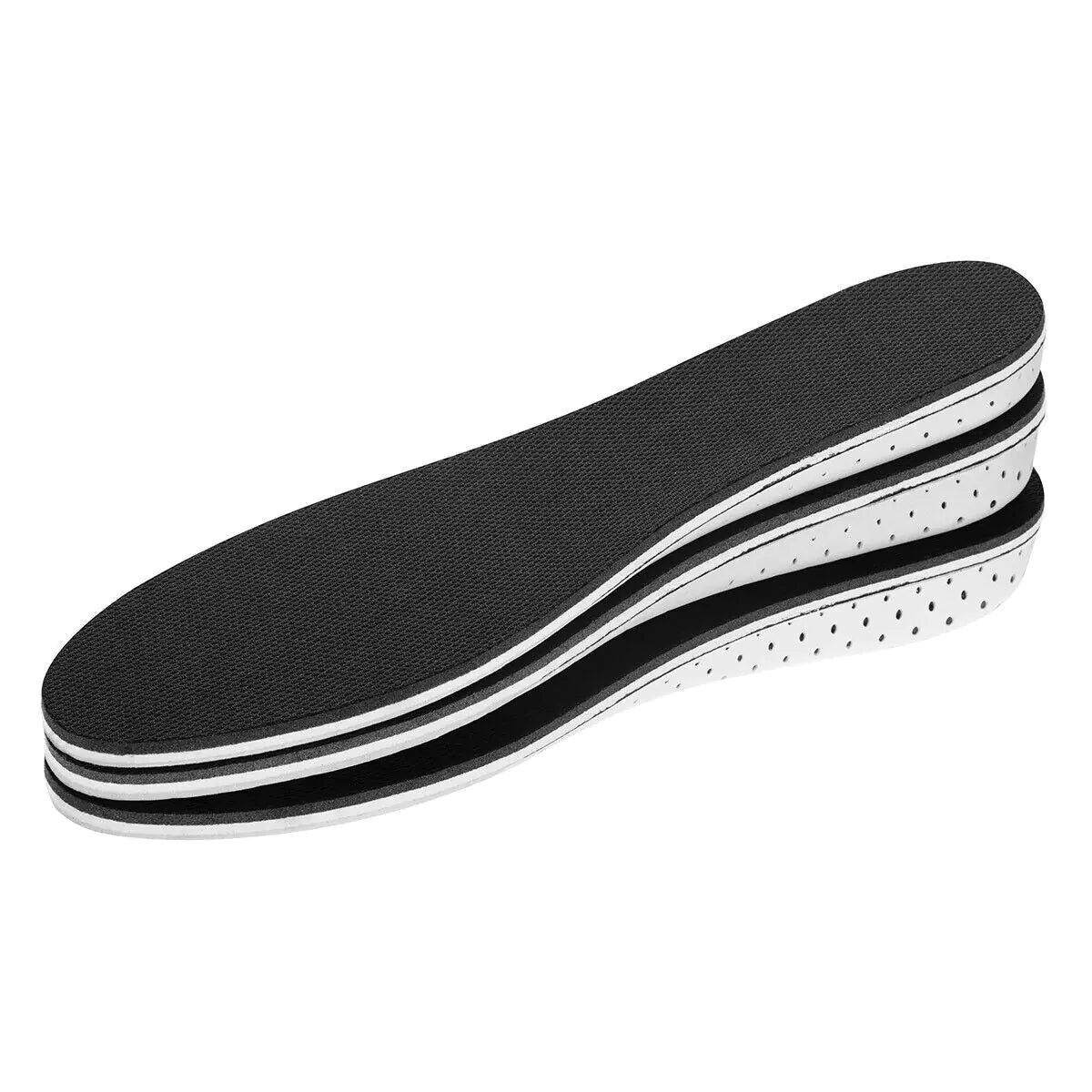 Hommes Femmes Invisible Height Increase Insoles Heel Lift Taller Shoe Inserts Pad US