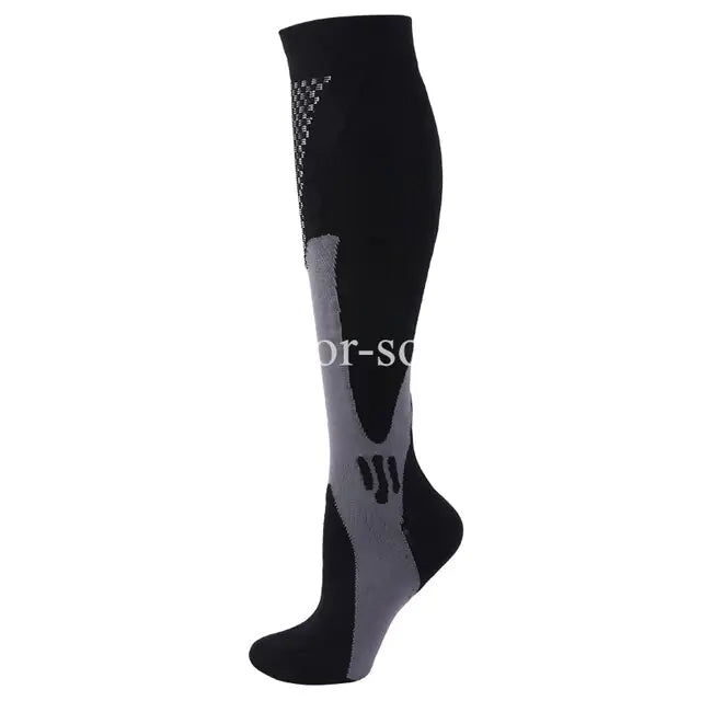 Chaussettes de récupération sportive à compression graduée
