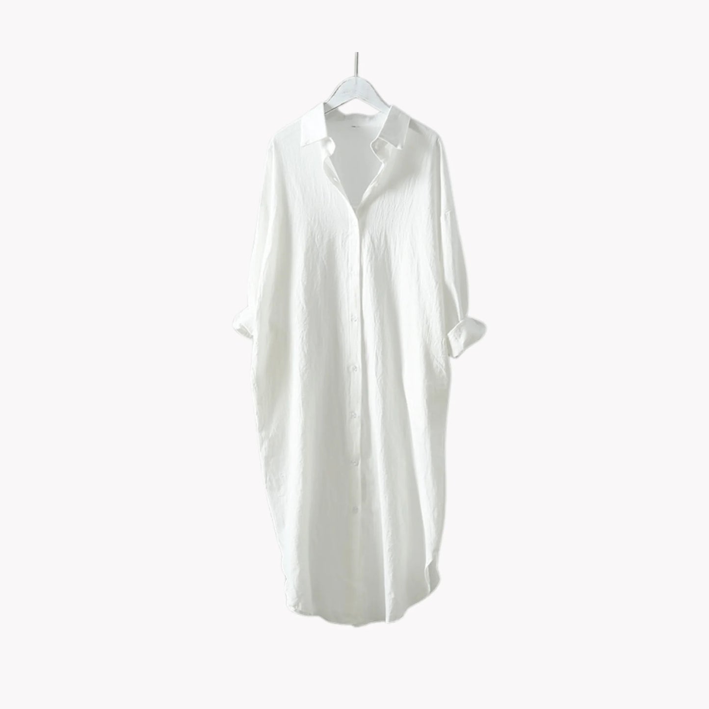 Robe chemise surdimensionnée