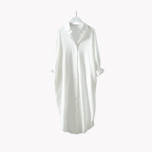 Robe chemise surdimensionnée